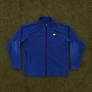 Caterpillar long sleeve full zip  fleece sweater